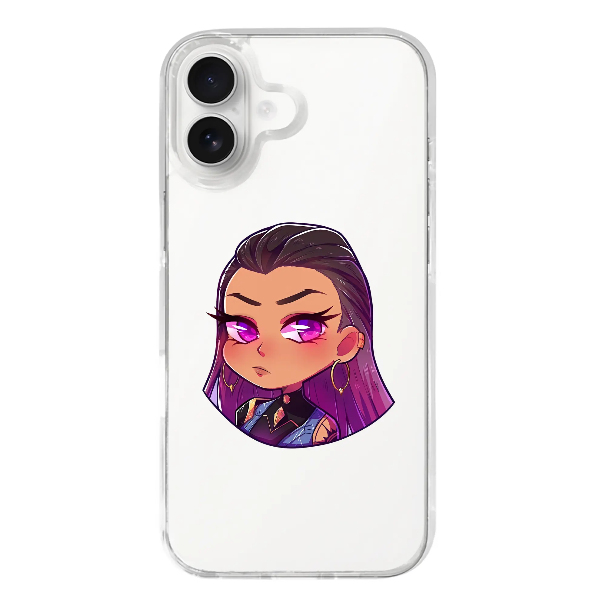 VALORANT グッズ,レイナ - iPhone 17シリーズ 透明スマホケース – 薄型・耐衝撃・精密フィット保護カバー